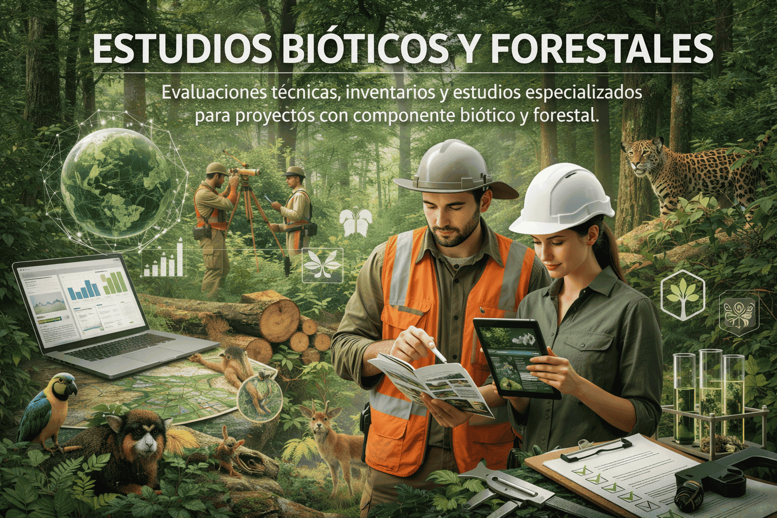 Estudios bióticos y forestales
